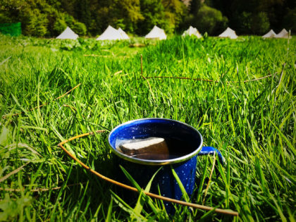 Cuppa tea in the campsite