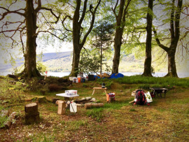 Woodland crafts at Scapa Fest