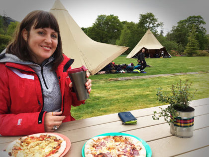 Eating pizza zero-waste style