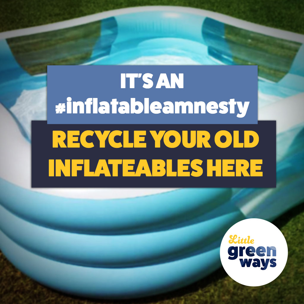 It's an inflatableamnesty recycle your old inflatables with Wyatt